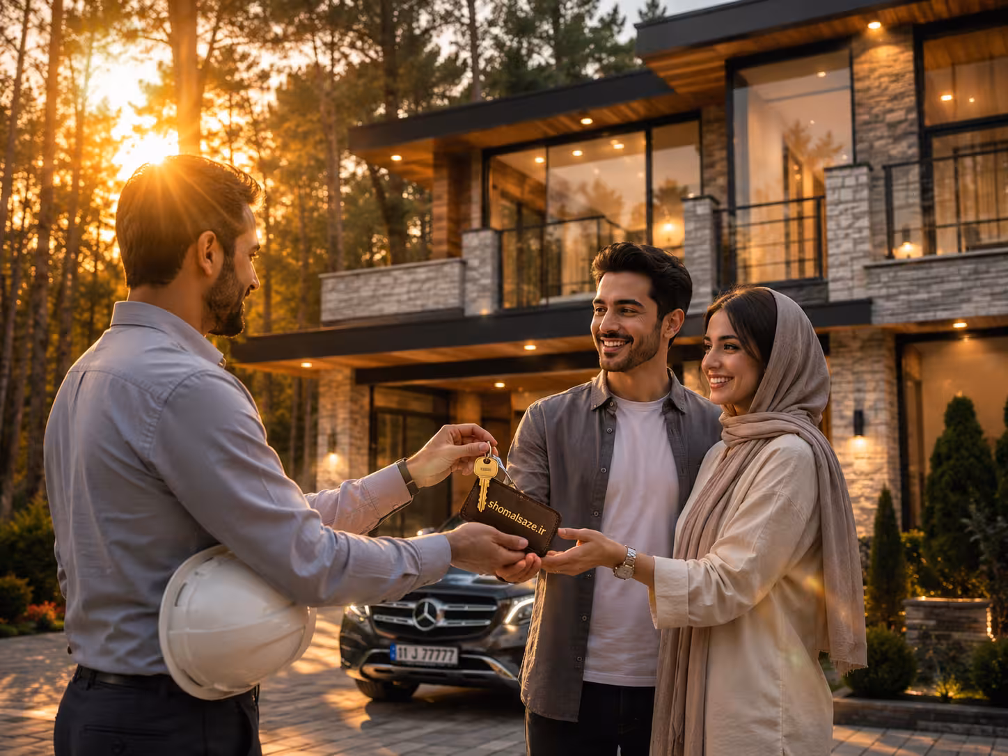 کنترل نهایی و تحویل ویلا