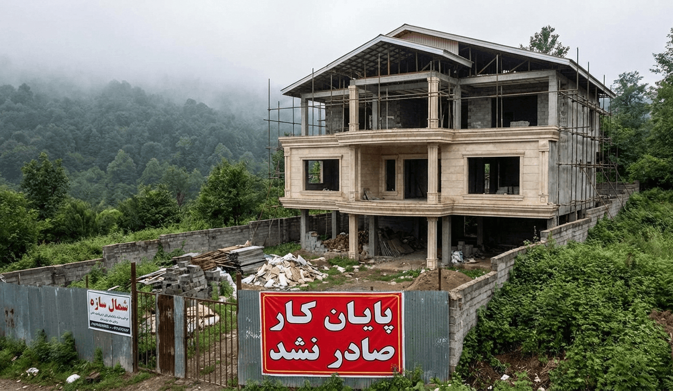 پایان‌کار ویلا در بابلسر 