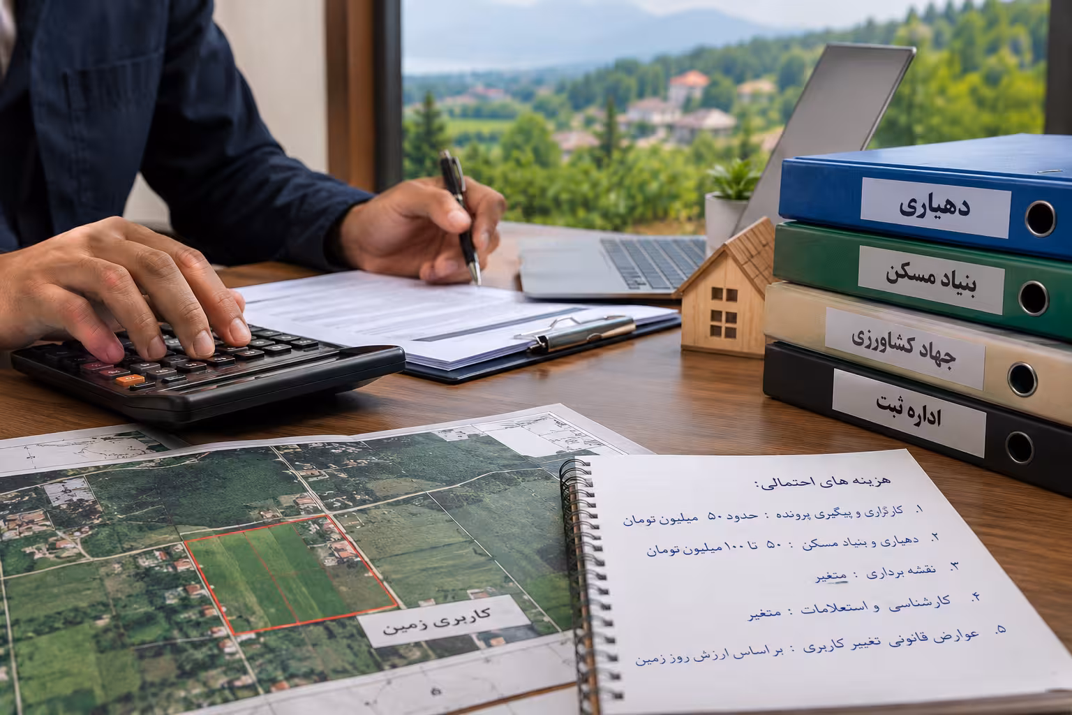 هزینه تغییر کاربری زمین در مازندران چقدر است؟