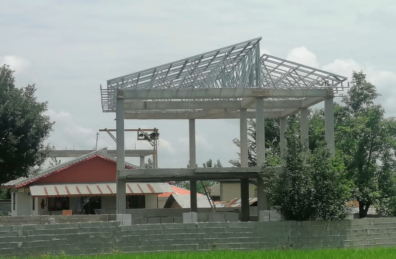 اجرای اسکلت LSF 