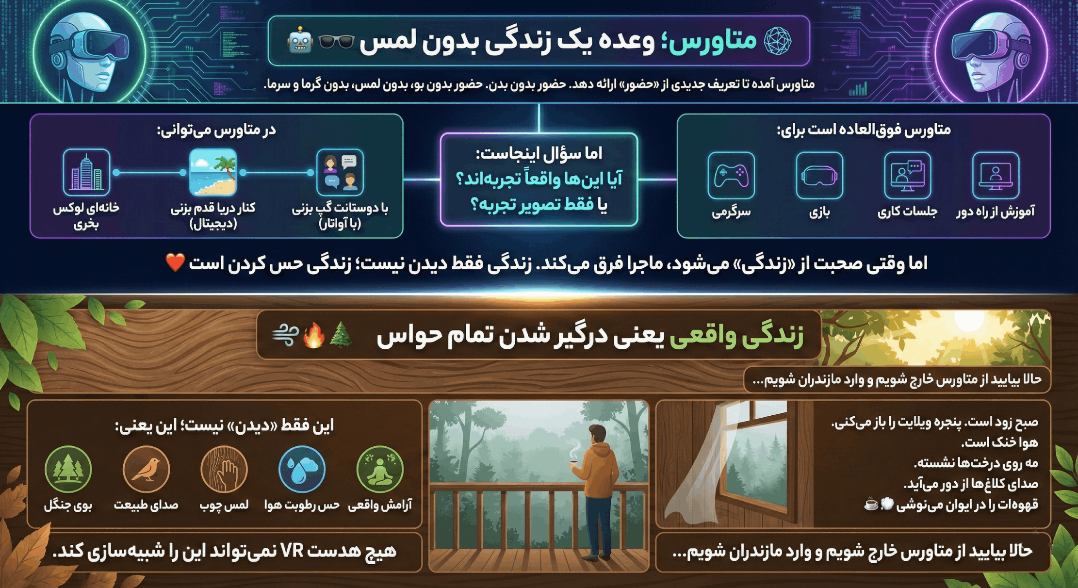 زندگی در شمال یا متاورس؟