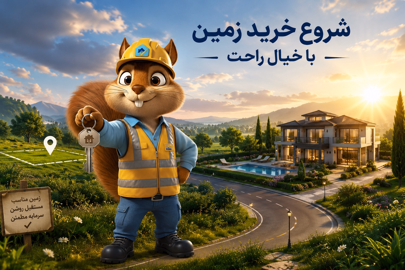 شروع خرید زمین با خیال راحت