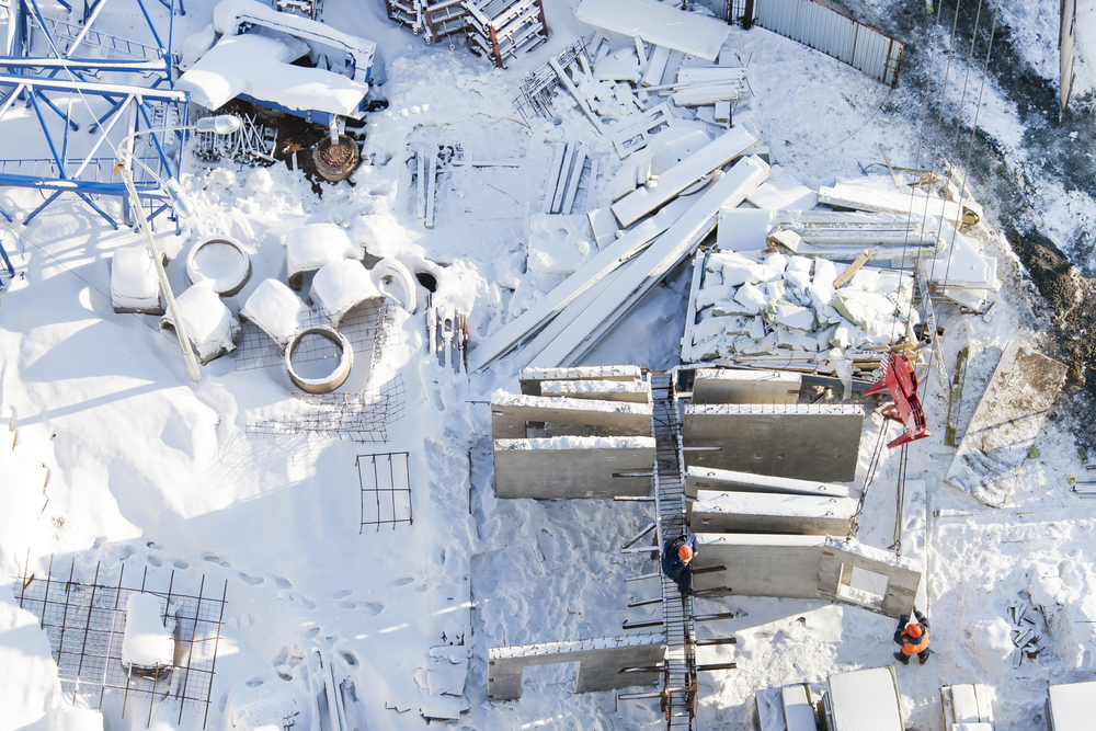ضد‌یخ بتن؛ ناجی ساخت‌وساز زمستانی در شمال ایران