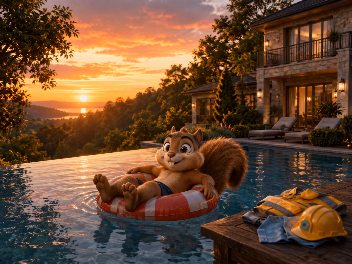 نقش استخر در محوطه سازی ویلا