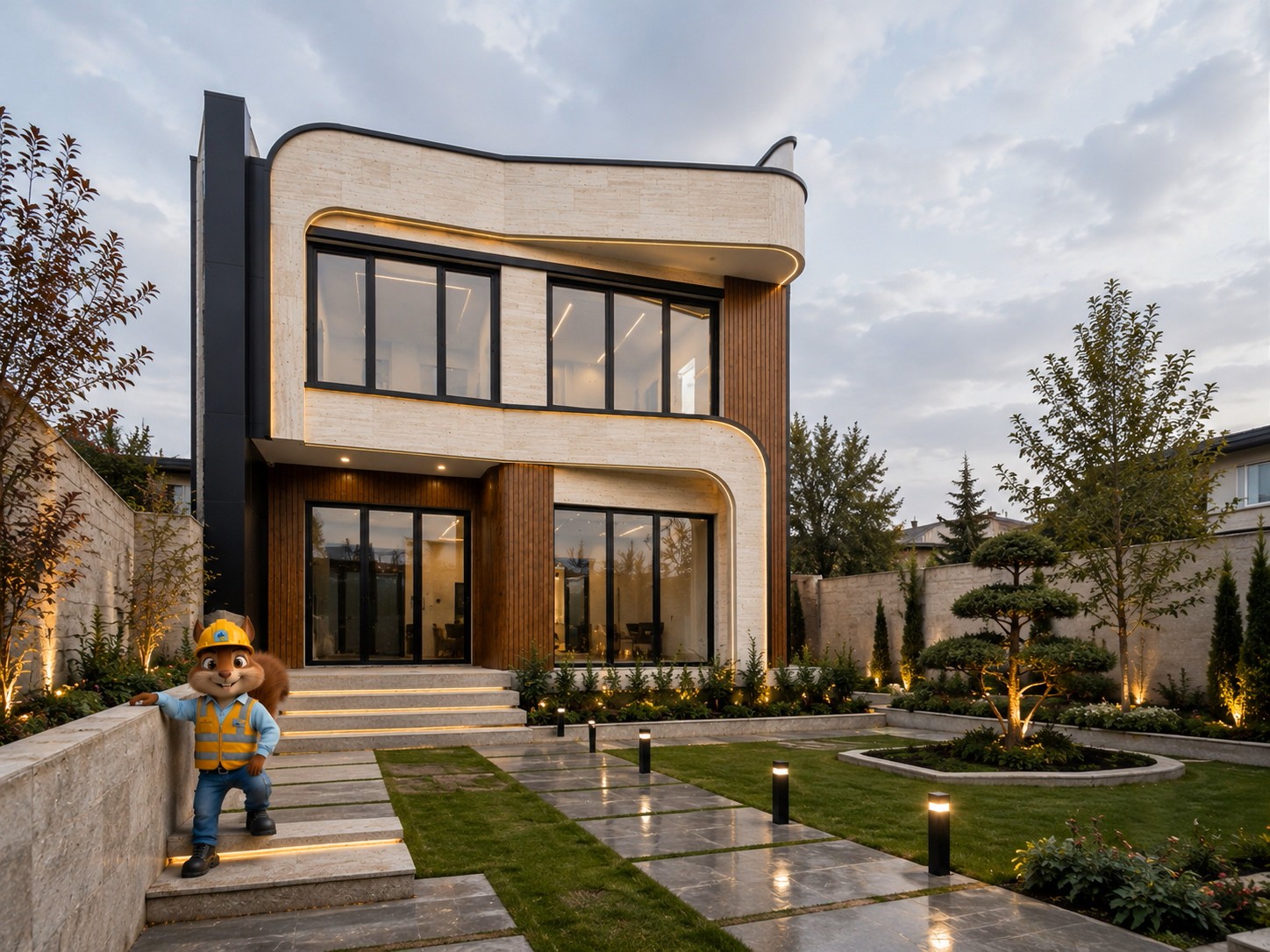 بهترین نما برای ویلا